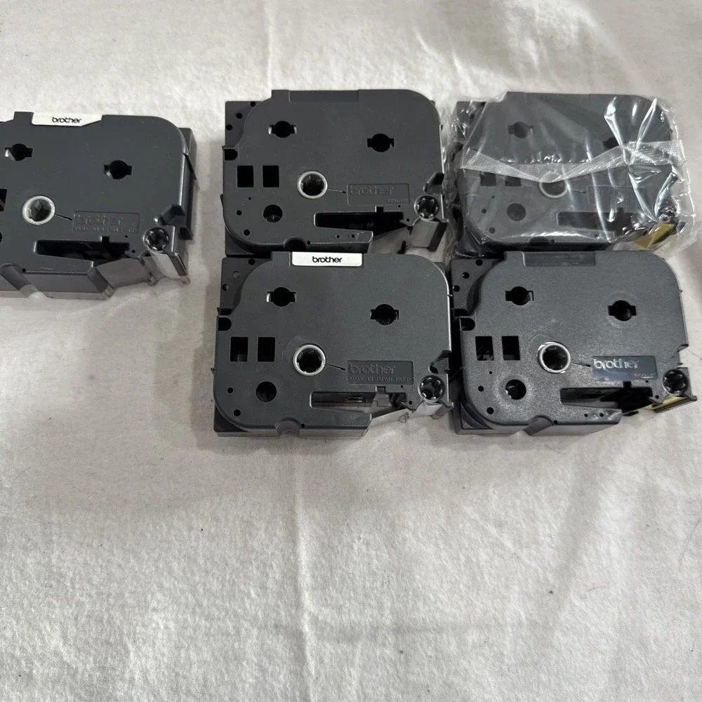 5 GENUINE Brother TZ-151 P-Touch Label Tape 24mm 1